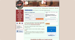 Desktop Screenshot of cascinadellago.it